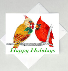 Cardinals Christmas Card