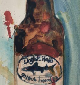 “Dogfish Head” Dorrie Rifkin Giclee Print