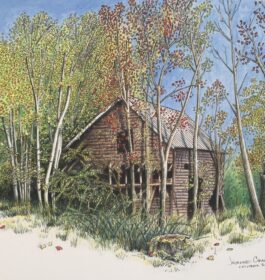 “Pine Road Barn” Jeanne Cimorelli Print