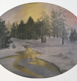 “Untitled Landscape” Nancy Reed Jones