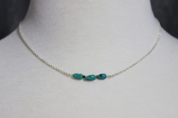 Indigo Lane Jewelry - Turquoise and Pyrite Necklace