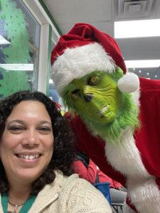 Selfie with the Grinch