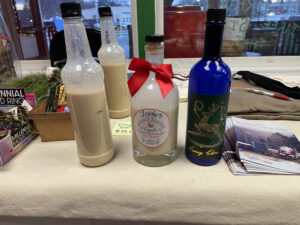 Entries to the Coquito Fest at the Jolly Holiday Market